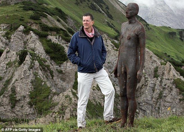 The 6ft-tall figures with genitals on display have been embedded in the ground as part of artist Sir Antony Gormley's Time Horizon exhibition, £22 a ticket, at the Angel of the North.