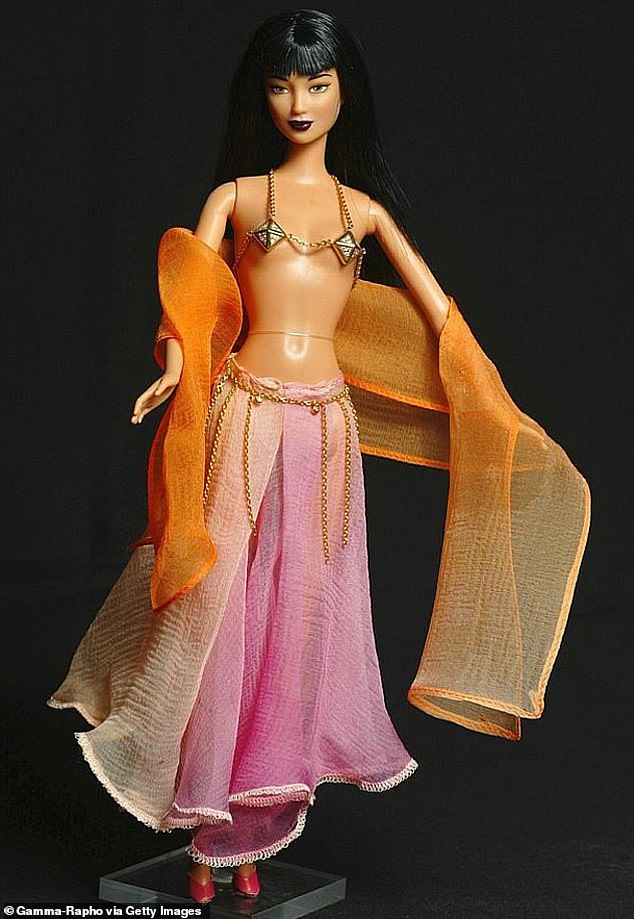 The De Beers 40th Anniversary Barbie (pictured) features 160 diamonds in all and sold at auction for $85,000.