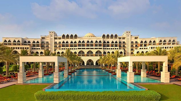 The Jumeirah Zabeel Hotel in Dubai, where children stay for free during their vacation between March 31 and April 10