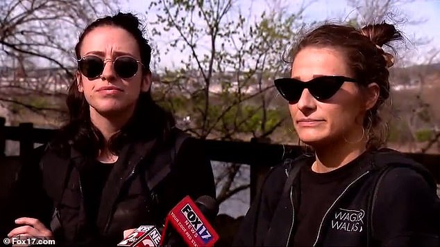 Anna Clendening, a musician, and Brandy Baenen, an artist, are true crime enthusiasts and are passionate about bringing Strain home. They live-streamed the moment they found Strain's card on the riverbank.