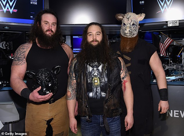 The wrestling world was shocked when Wyatt passed away after a heart attack late last year.