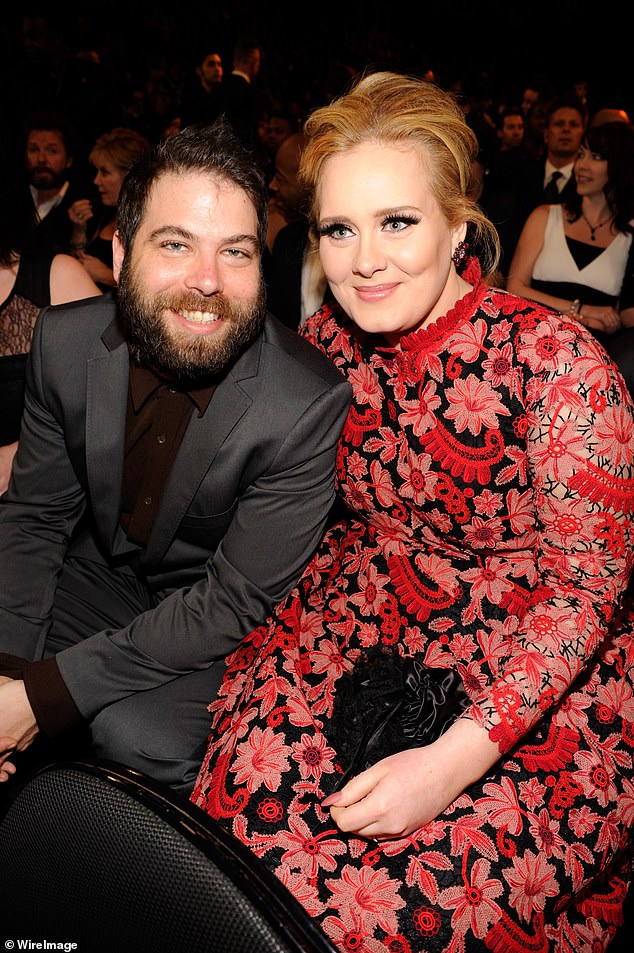 Ex: Adele and charity chief executive Simon Konecki, 47, announced they were going their separate ways in April 2019 and their divorce was finalized in March this year (pictured in 2013).