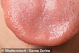 Place a hole over your tongue and count the number of papillae (small fleshy projections) that emerge.