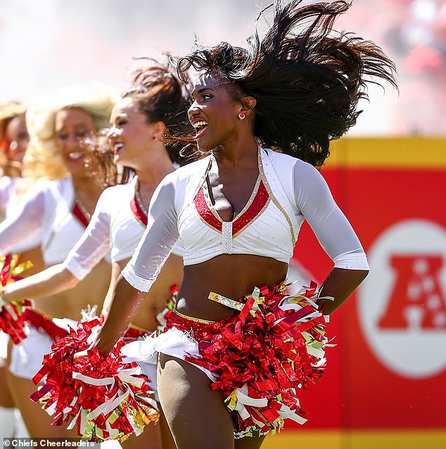 1711667254 60 Kansas City Chiefs cheerleaders husband gets emotional paying tribute to