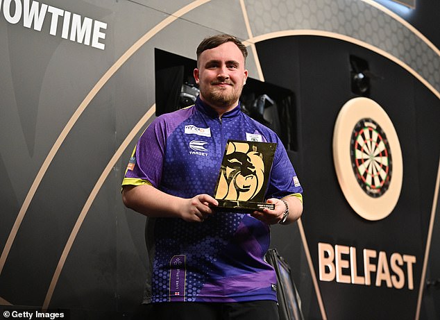 It was a rare mistake from Littler as he won his first Premier League night in Belfast.