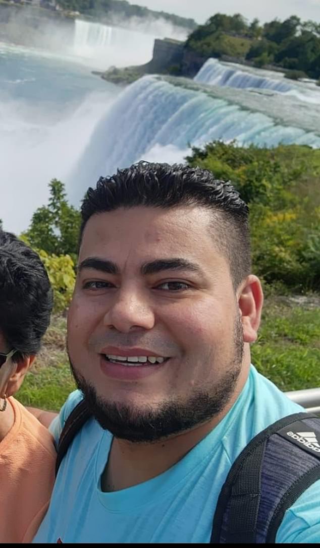 Miguel Luna is one of the workers feared dead. Authorities said they would have to begin clearing debris before anyone could reach the bodies of four other missing workers.