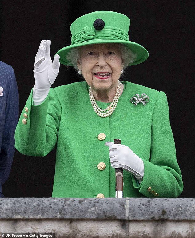 Images of an obviously delighted Queen walking cautiously towards the balcony before waving to the jubilant crowd are among the most iconic images of the Platinum Jubilee.