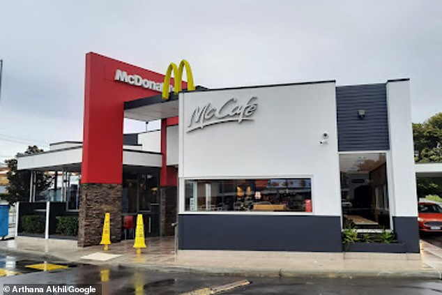 Pictured is the McDonald's location in the Maylands suburb of Perth, Western Australia.