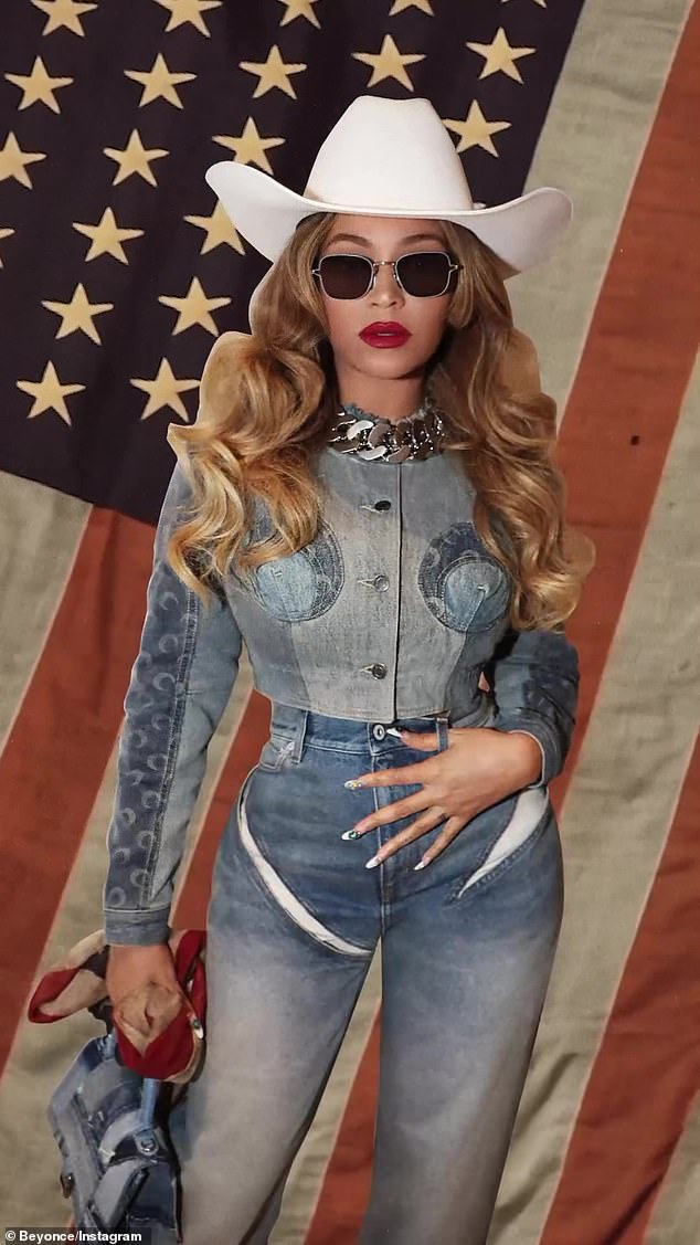 One of the most anticipated songs is Bey's cover of Dolly Parton's 1973 classic Jolene, which features Parton herself slamming the now-infamous 'Becky with the good hair' before the song.