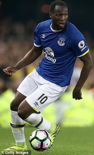 Lukaku scored 68 goals in the Premier League with Everton
