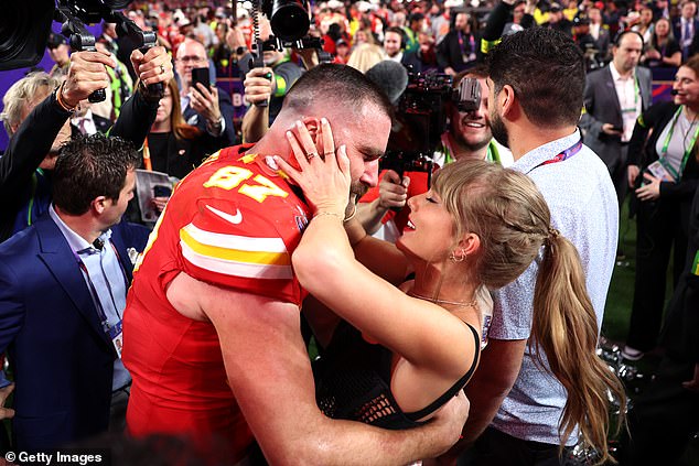 Kelce and Swift have had no qualms about showing affection in public during their relationship