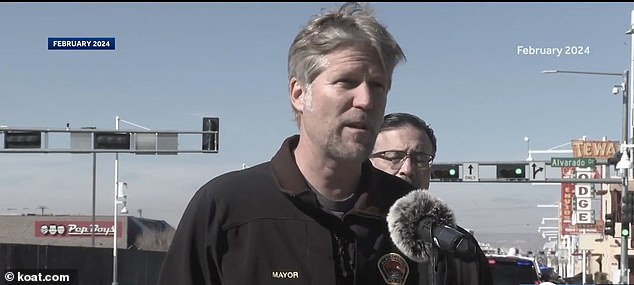 Mayor Tim Keller expressed gratitude after the accident.