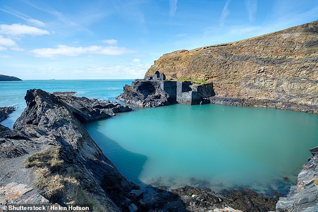 A study by Jeep and Ordnance Survey has identified some of the UK's best 'off the beaten track' places for Easter, with the Blue Lagoon in Abereiddy (above) making the list.