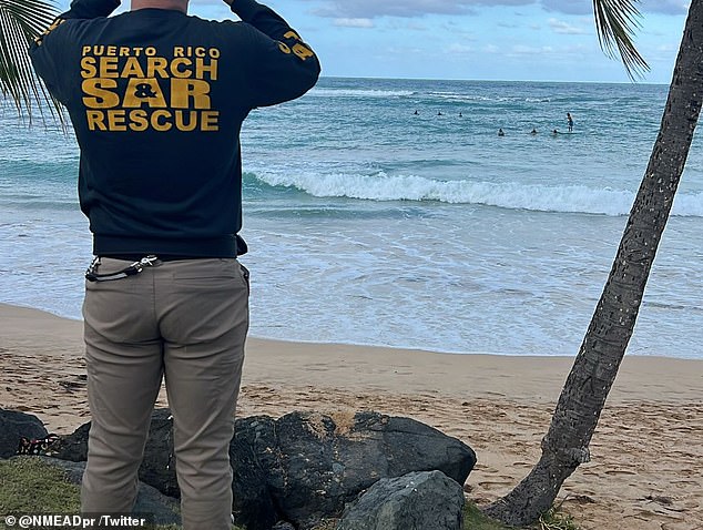 The rescue mission was launched just hours after another American tourist died while trying to save his children from the dangerous waves.