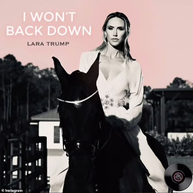 Lara Trump previously released a cover of Tom Petty's 1989 song I Won't Back Down in September 2023. At the time, she accused Apple Music of burying it.