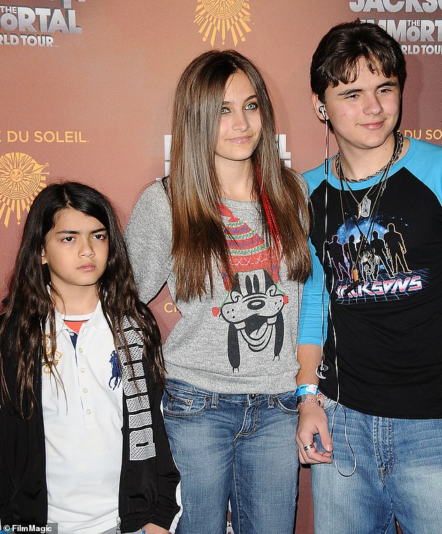 And while Paris Jackson, 25, is something of a showbiz staple, often seen at glitzy events and on the town, her brothers Prince, 27, and Blanket, 22, are less seen ( seen together in 2012).