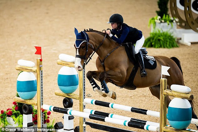 Grace Wahlberg is slowly making a name for herself in the equestrian world