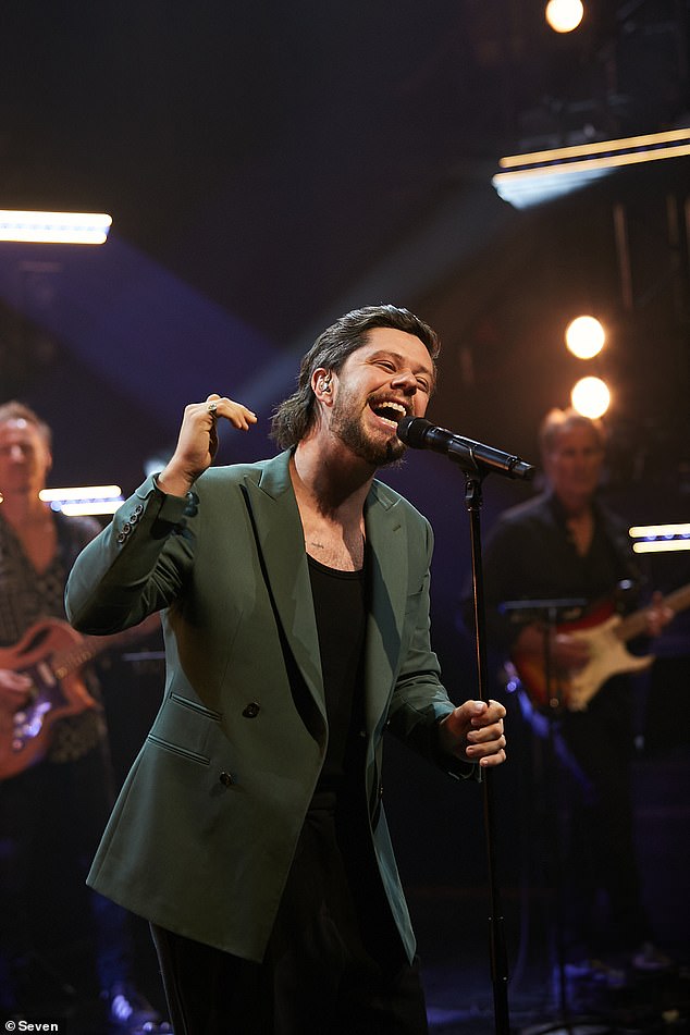 Australian Idol 2024 winner Dylan Wright also performed.