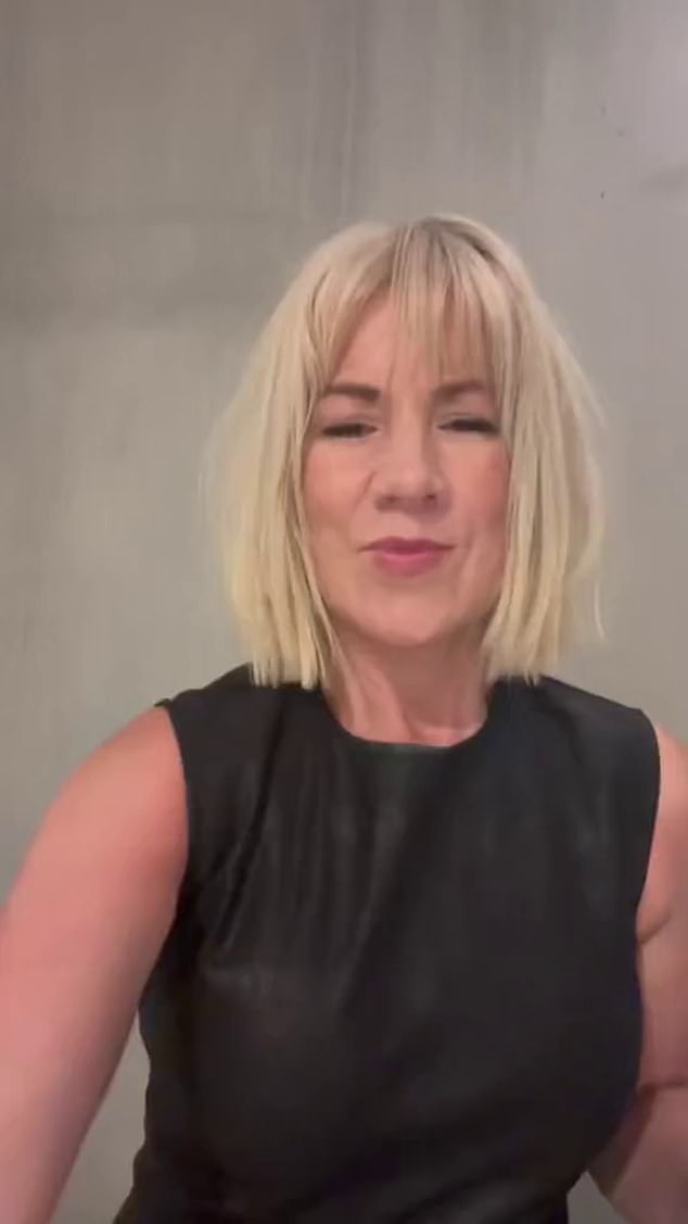 In a video shared on TikTok by CAZINC THE LABEL, the TV sweetheart showed off her new hairstyle, which includes bangs and platinum blonde hair.