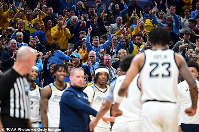 Marquette Golden Eagles fans ranked first in alcohol consumption by state among 16 teams