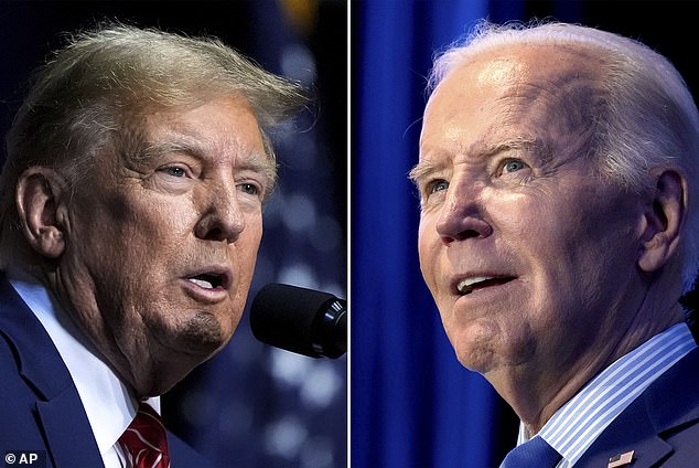 When all candidates in the survey are added up, the results show that Trump maintains his four-point lead over Joe Biden, with just over seven months until the Nov. 5 presidential election.