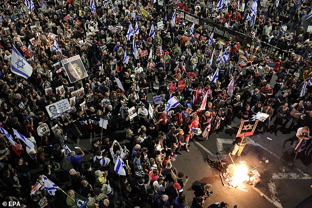 Thousands gathered to make their voices heard as part of Israeli democracy