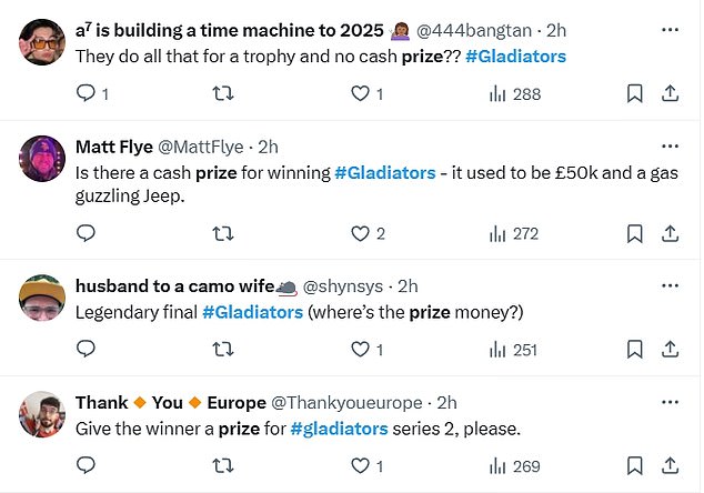 1711834895 48 Gladiators fans OUTRAGED as they call out major downgrade from