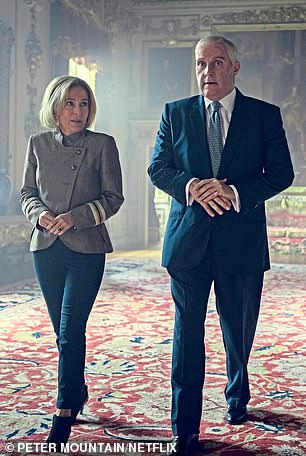 The Duke is now gearing up for the release of Netflix's Scoop on Friday (starring Gillian Anderson)