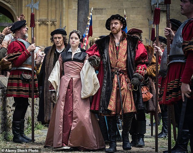 Score big: Debbie composed the music for the TV series Wolf Hall