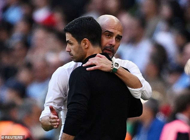 Arteta would have learned a lot during his time with Pep Guardiola at Manchester City