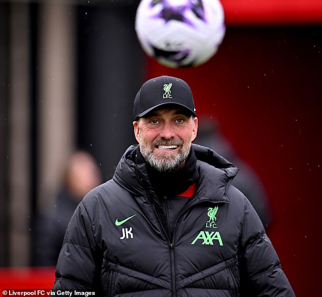 His team travel to Liverpool, with De Zerbi touted as a possible replacement for Jurgen Klopp.