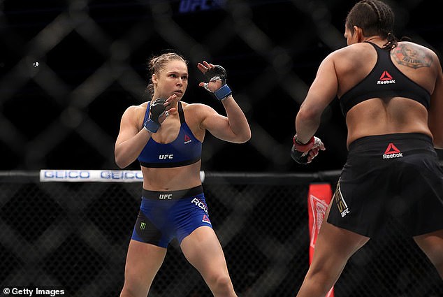 Rousey's last fight in the UFC lasted less than a minute in a TKO loss to Amanda Nunes.