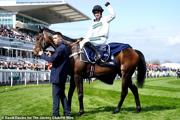 There are hopes that Constitution Hill can return in time for Aintree in two weeks' time.