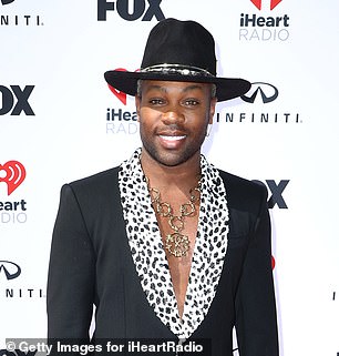 Todrick, 38, commented: 'I know it's hard, but you inspire so many people! The art you make changes and saves lives. I send you a lot of love'
