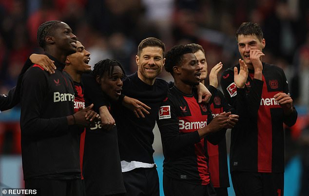 Leverkusen are 13 points clear in the Bundesliga and are set to win their first league title.