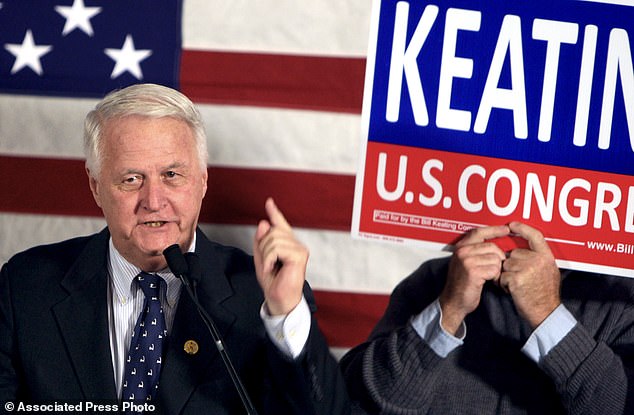 Delahunt speaks at Rep.-elect Bill Keating's 2010 victory party
