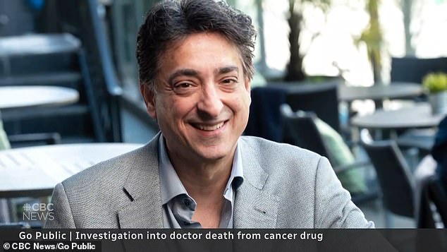 Dr. Amil Kapoor, a 58-year-old Canadian urologist, died three weeks after receiving a single dose of chemotherapy for stage four colon cancer.