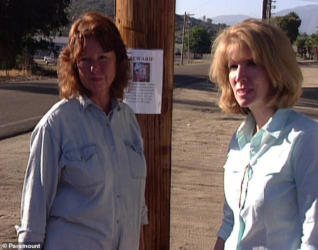 Jane Dorotik is pictured on the left in 2000.
