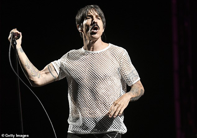 Kiedis has fronted the multi-platinum band since they began performing in the late '80s.