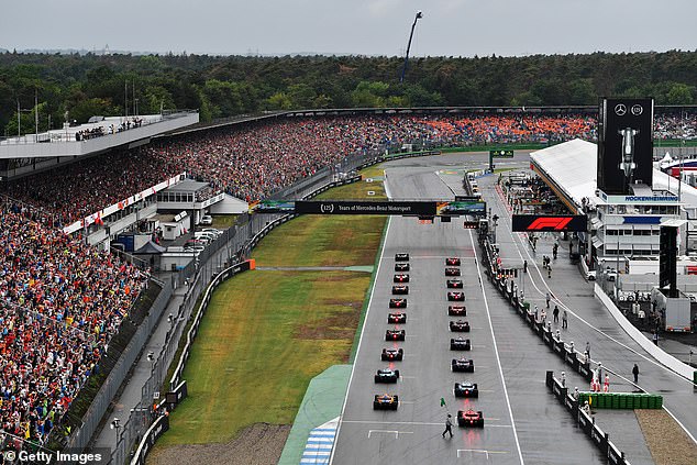 The tragic incident took place during a race at the famous German Hokenheiumring circuit.