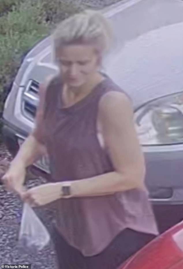 Police released this image of Ms Murphy from the morning she disappeared. Detectives believe 'one or more parties' are behind her mysterious disappearance