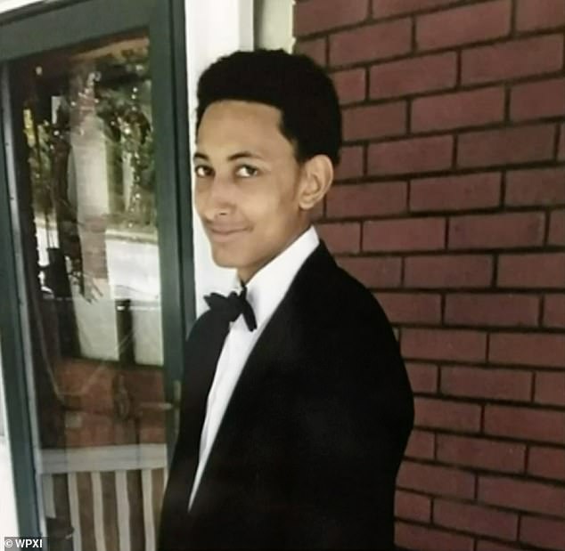 Christian Moore-Rouse (pictured), 22, was shot in the back of the head by his friend Adam Rosenberg, who is serving a life sentence, on December 21, 2019.
