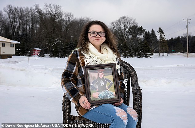 Amedy Dewey, 24, was left legally blind and disfigured when her stepfather shot her in the face in 2018.