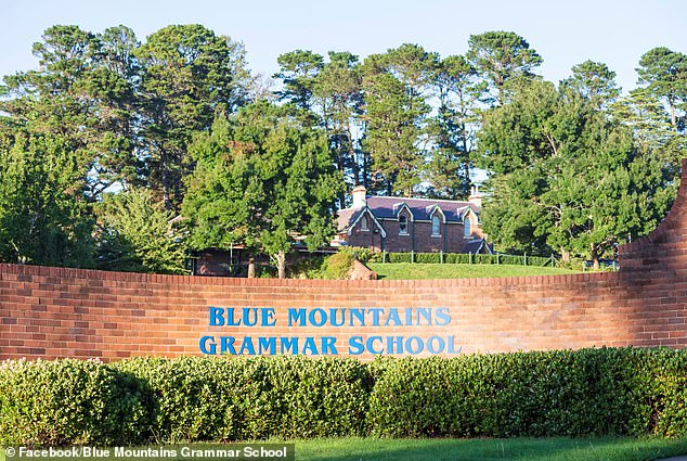 Ms Cliften claims her parents reported the alleged bullying to Blue Mountains High School (pictured), near Katoomba, but they took no action.