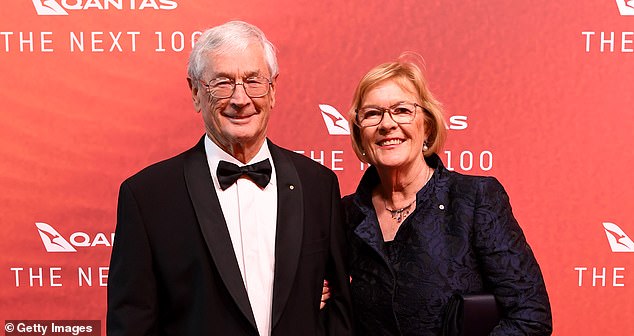 The ABC has apologized to Dick Smith (pictured with wife Pip) after the outraged businessman wrote to him demanding corrections to a fact-checking report.