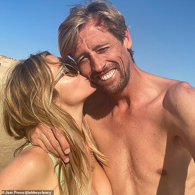 Abbey Clancy has admitted she once stripped naked to cook for her husband Peter Crouch as they discussed how fans can spice up their love lives
