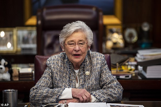 Alabama Republican Gov. Kay Ivey signed a law protecting in vitro fertilization providers after a state Supreme Court ruling said frozen embryos should be considered children.