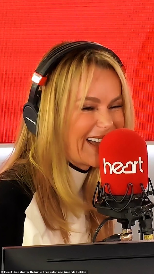 Amanda Holden, 53, admitted she would 'love' to do The Traitors Celebrity spin-off