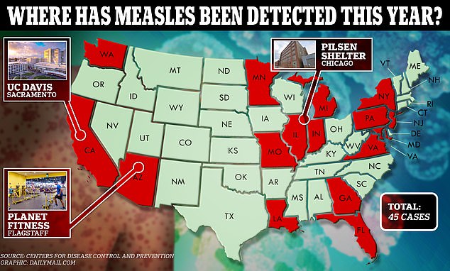 America on verge of measles MAYHEM Hundreds feared to be