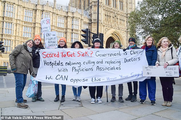 Anger at barely trained medical associates treating NHS patients in